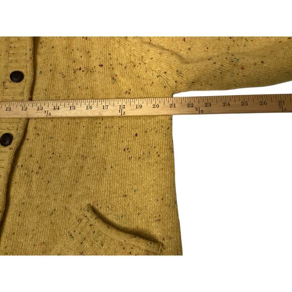 CoCo & Hu mustard yellow 80% wool cardigan Medium - Picture 5 of 8